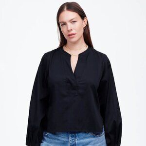 V-Neck Long-Sleeve Top